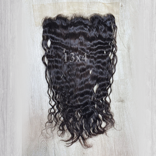 Raw Indian Curly Lace Frontal 13x4